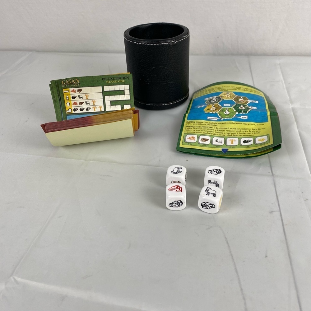 Catan Dice Game replacement pieces.